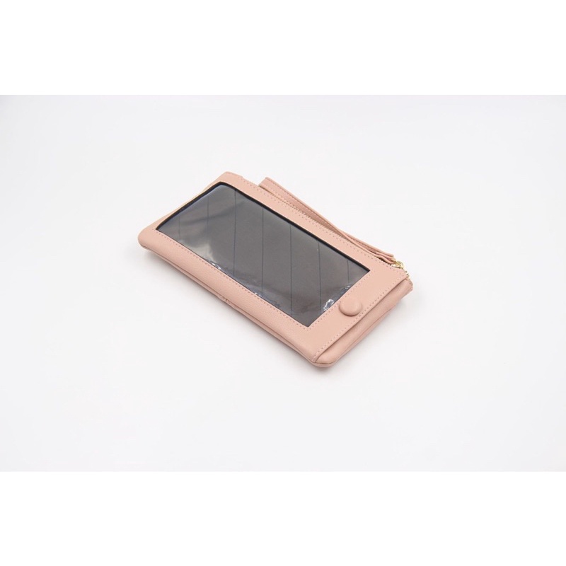 Dompet Kulit Wanita Dompet Hp Cewek Touchscreen PTZ 953