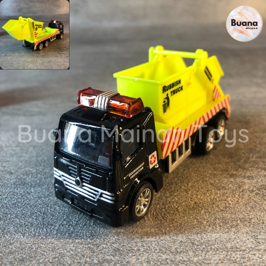 DIECAST TRUCK WORLD SCALE 1:55 MAINAN ANAK MOBIL MOBILAN KONSTRUKSI PEMADAM TRUK KEBERSIHAN KOTA