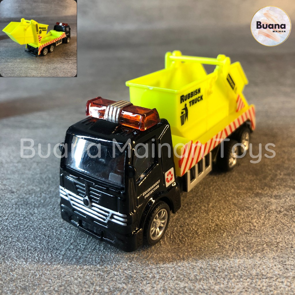 DIECAST TRUCK WORLD SCALE 1:55 MAINAN ANAK MOBIL MOBILAN KONSTRUKSI PEMADAM TRUK KEBERSIHAN KOTA