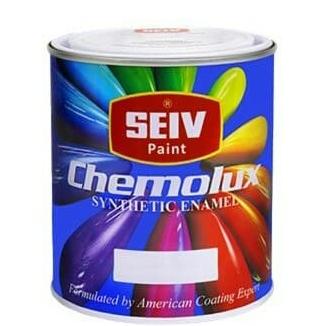 Cat Besi Minyak Seiv Chemolux Doff Matt & Glossy Putih & Hitam Terbaru