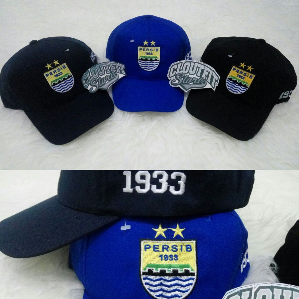 Paket Hemat Persib Baju Plus Topi Bobotoh Viking Tanduk Baseball