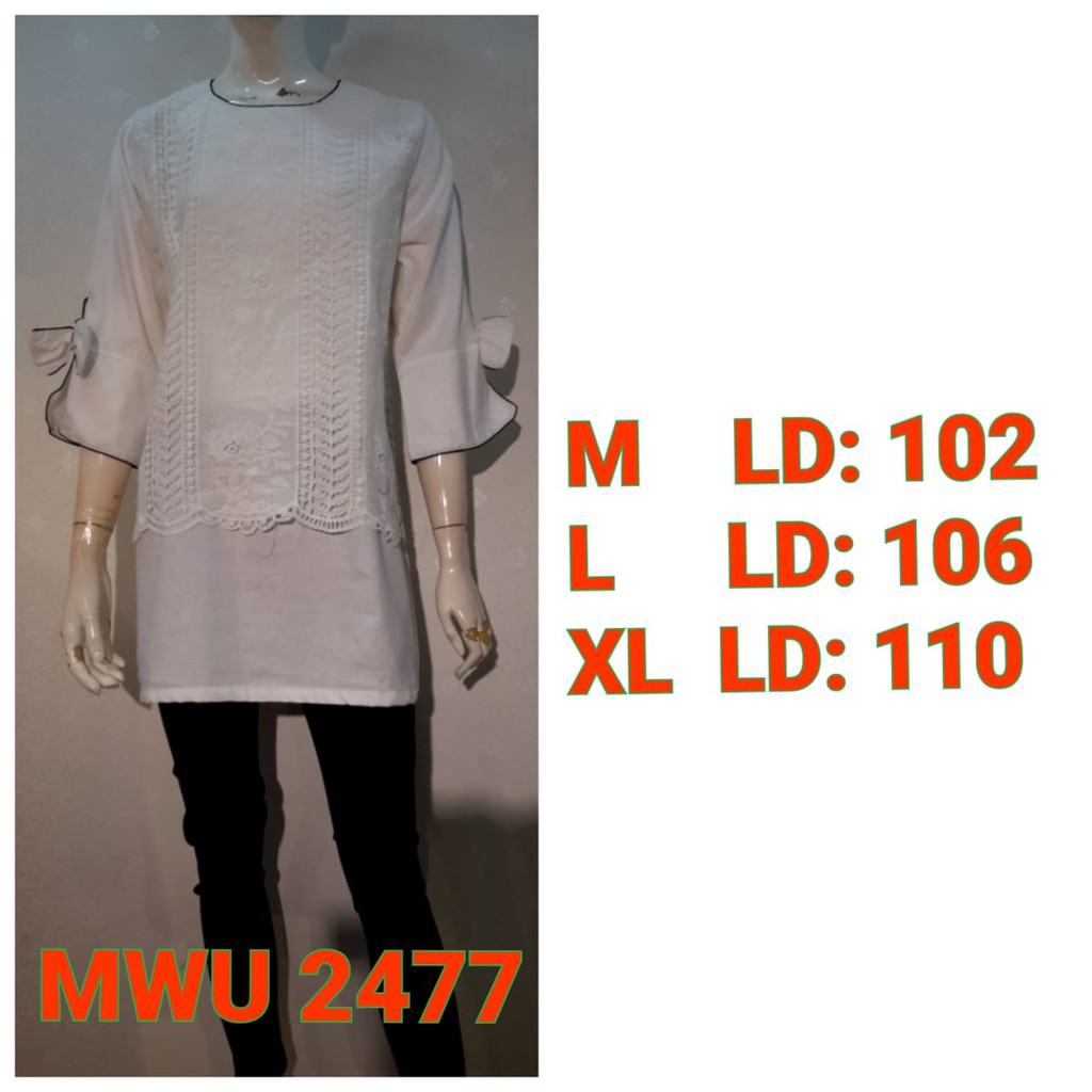 [MWU 2477] Blus/Blouse/Baju/Dress Murah