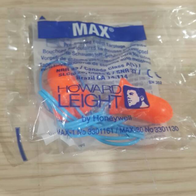 PENYUMBAT TELINGA EAR PLUG HOWARD LEIGHT MAX