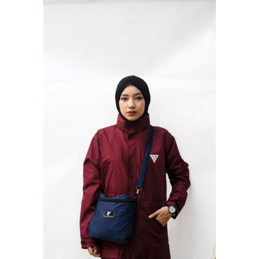 CUCI GUDANG,JAKET PARKA HIJAB WANITA SIZE L XL