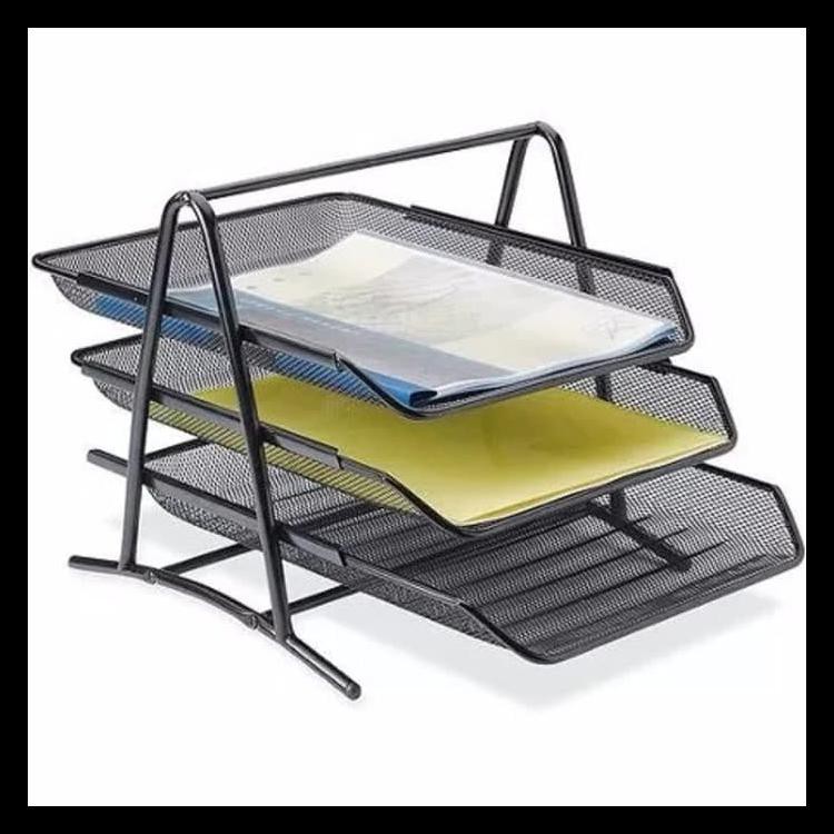 LETTER TRAY 3 SUSUN / RAK TEMPAT DOKUMEN / PAPER TRAY ORGANIZER KODE 604