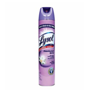LYSOL DISINFECTANT SPRAY ( 340 gr & 510 gr , READY STOCK) UNGU 510 GR