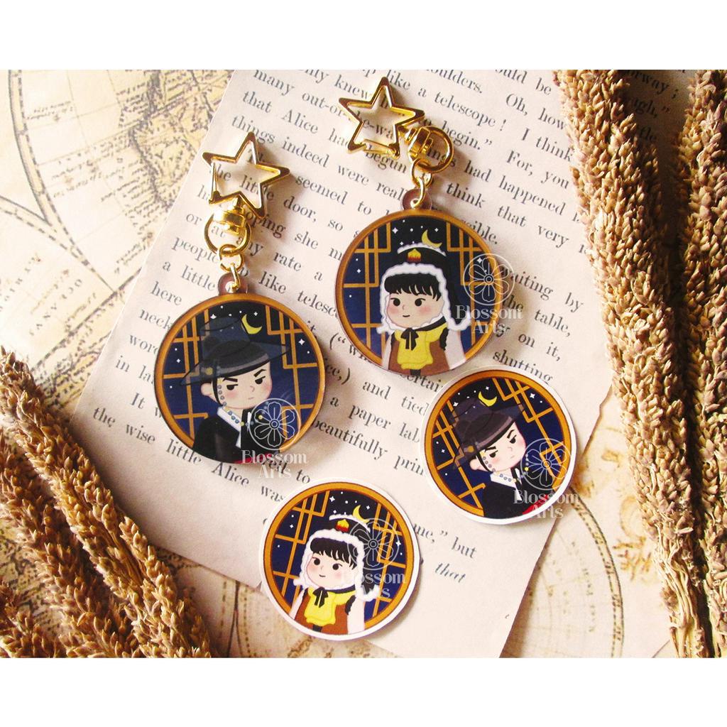 Painter of The Night Acrylic Keychain