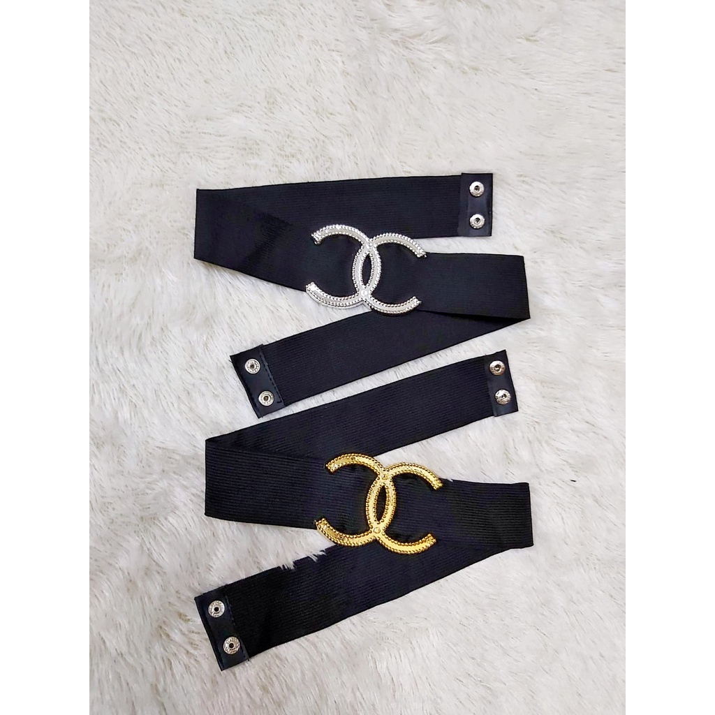 GROSIR 12pcs BELT V / BELT H IKAT PINGGANG WANITA KARET STRECHT
