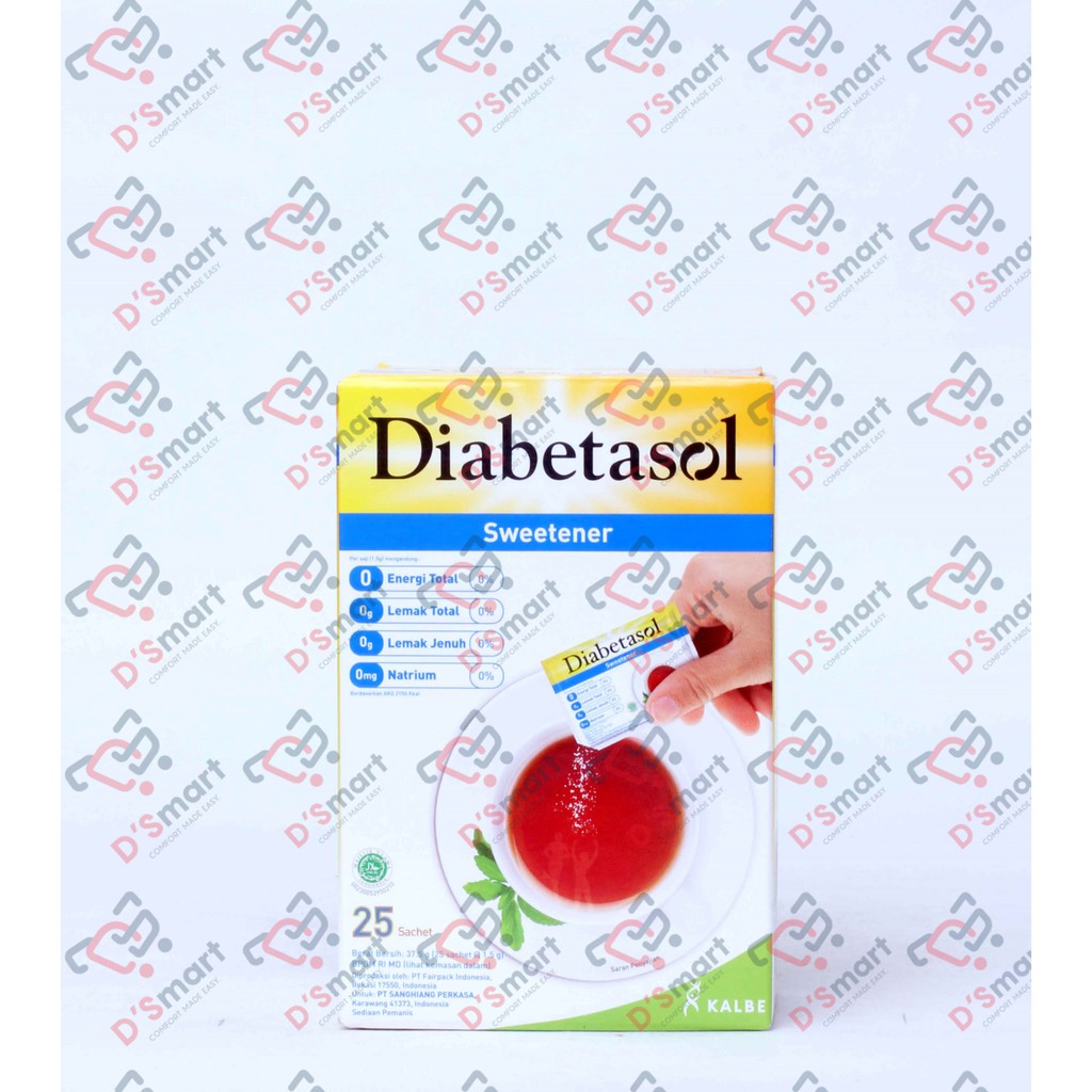 

Diabetasol Zero Calorie Sweetener 25x1.5gr