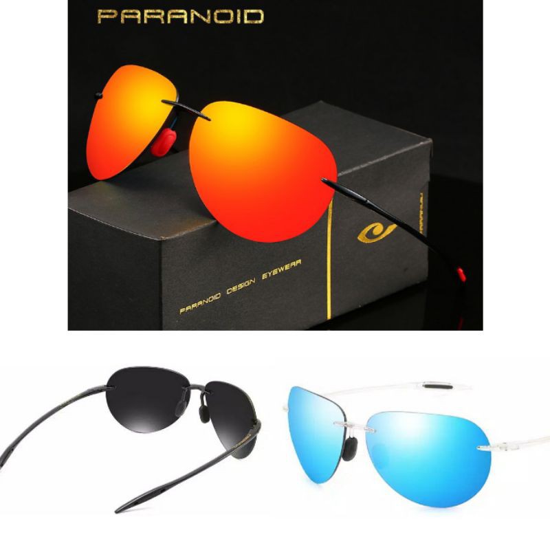 N7 Kacamata paranoid / dubery classic pria HD UV 400 fullset