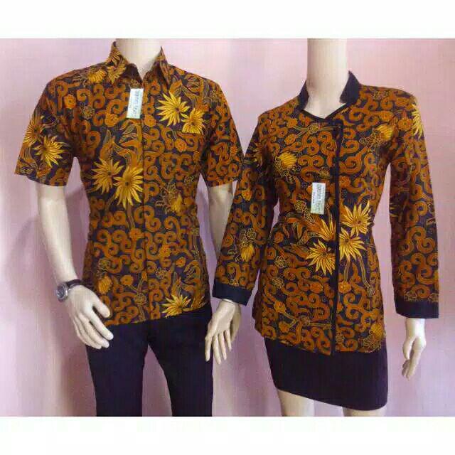 Jumbo Ada L Sarimbit Kenongo L Couple Batik L Batik Pasangan L Arta Batik L Batik Seragaman