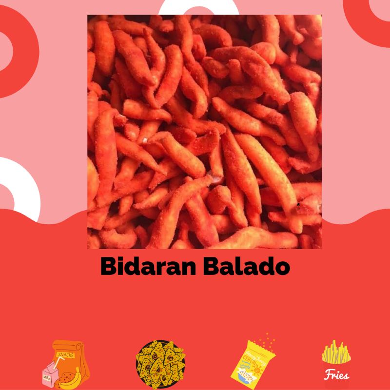 

Bidaran Balado - Widaran Rasa Pedas - Snack Cemilan - Snack Kiloan - Jajan murah - Jajan kiloan murah