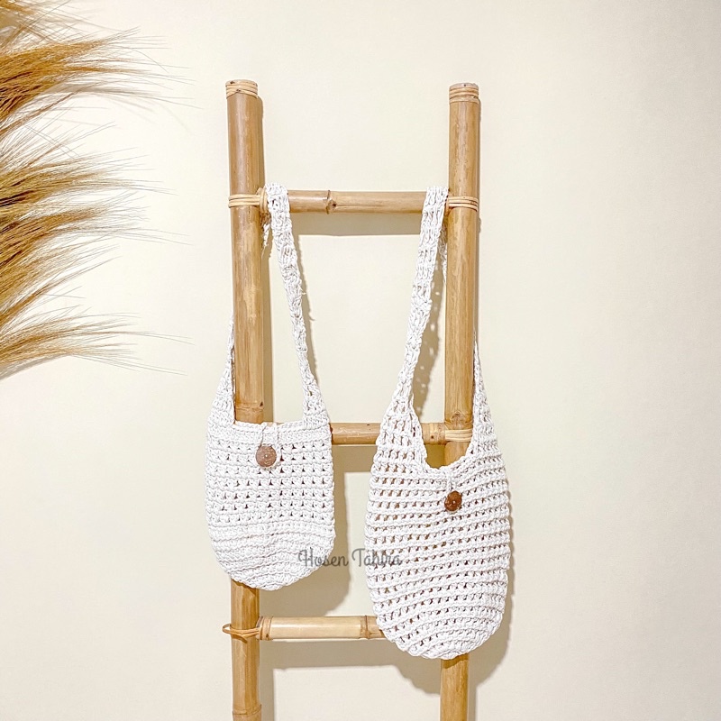 tas rajut bali / tas pantai