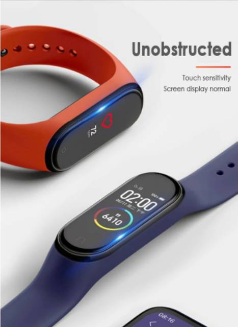 Anti Gores Mi Band 8 7 6 5 4 Pelindung Layar Xiaomi MiBand 3D Curved Full Screen Protector