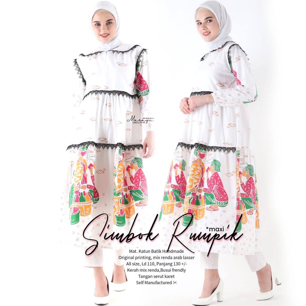 Simbok rumpik maxi batik solo