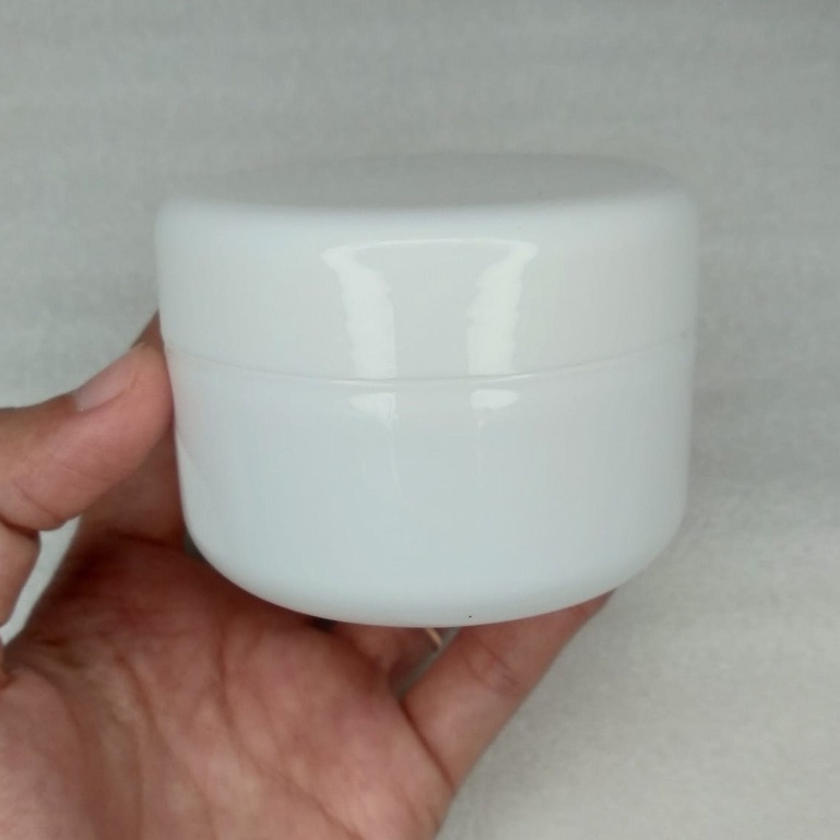 Pot Cream 100gr SATUAN/ Pot Jar Plastik / Wadah Cream Kosmetik