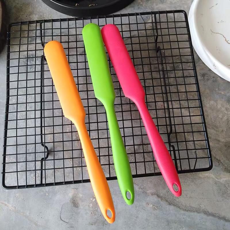 SPATULA SILICONE TAHAN PANAS FOOD GRADE PENGADUK KRIM ALAT DEKORASI