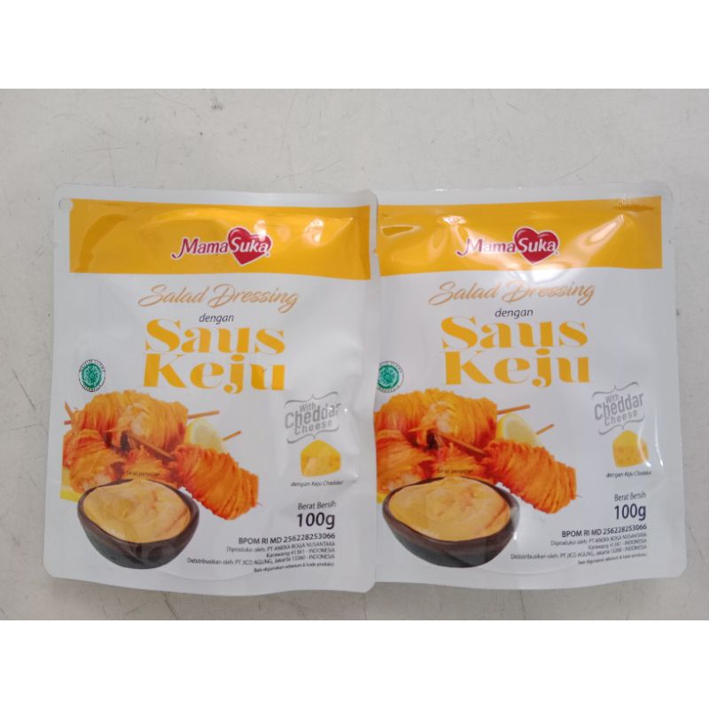 

Saus keju Mama Suka 100 gram