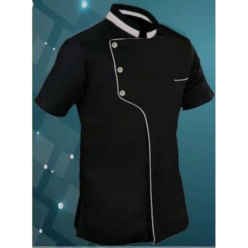 KEMEJA BAJU CHEF KOKI UNISEX { kode K.s }