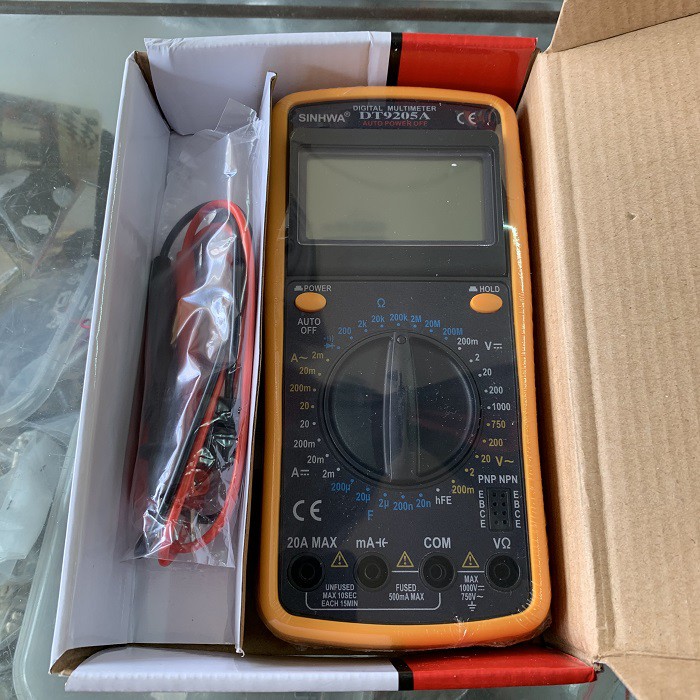 Multimeter Digital SINHWA Avometer Multitester Alat Pengukur