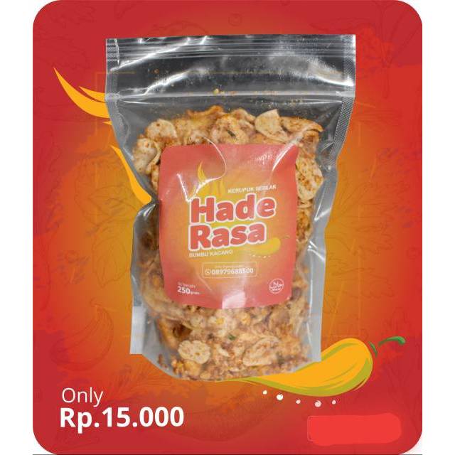 

KERUPUK SEBLAK BUMBU KACANG