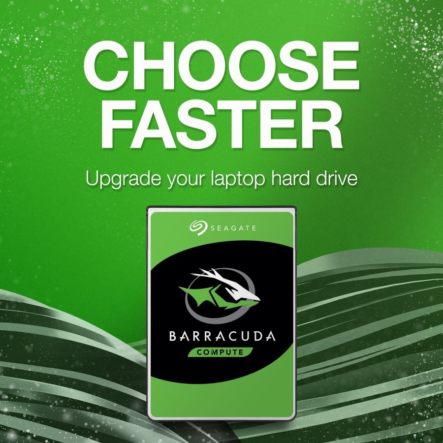 Seagate BarraCuda Harddisk Internal Laptop 1TB SATA 3.0 2,5&quot;