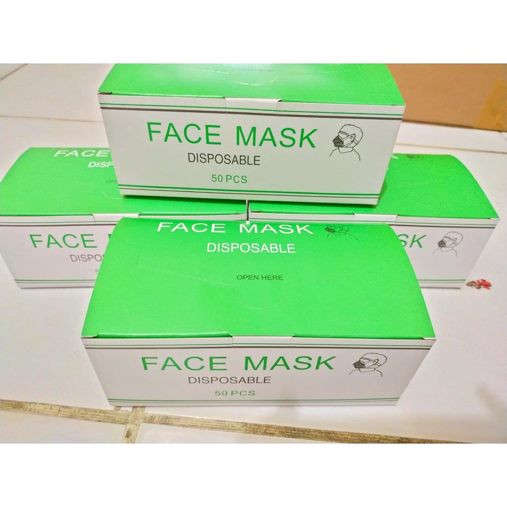 MASKER 3PLY SURGICAL MASK 3 PLY 1 BOX ISI 50 PCS - BIASA