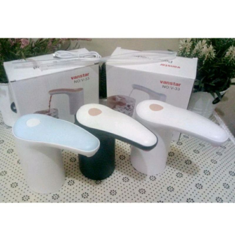 PRODUK NEW TERMURAH POMPA GALON ELEKTRIK SENSOR VANSTAR V33