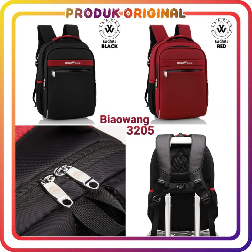COD TAS RANSEL ORIGINAL BIAOWANG SERI 3205 #NYLON WATERPROOF