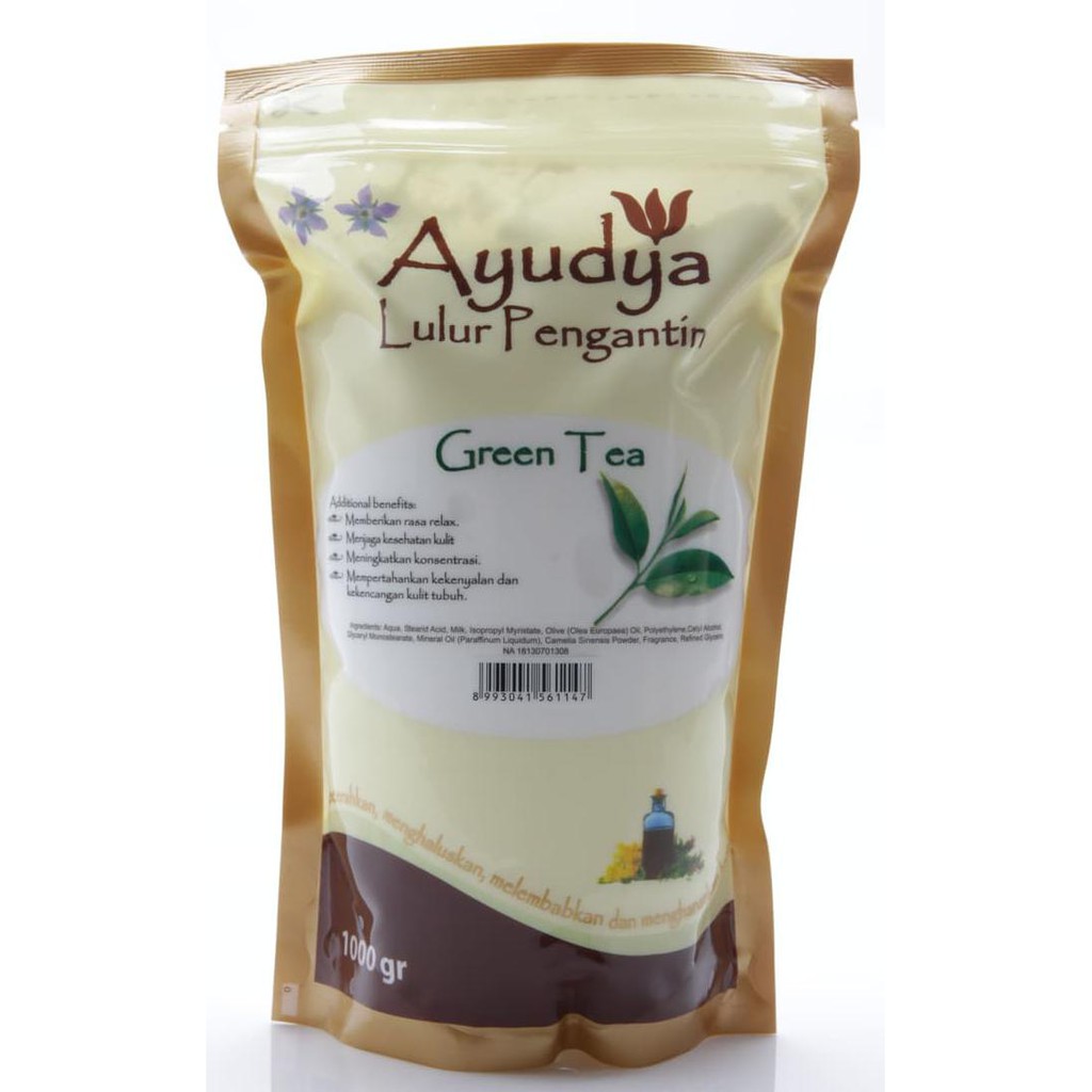 

Pk537835- Ayudya Lulur Pengantin Green Tea 1Kg R4Fe46Es