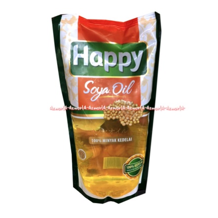 Happy Soya Oil Minyak Kedelai Minyak Goreng Soya Refill 1L Pouch HappySoya Hepi Soya Hapy Soya Isi Ulang Soyb Hepi Soybean Oil