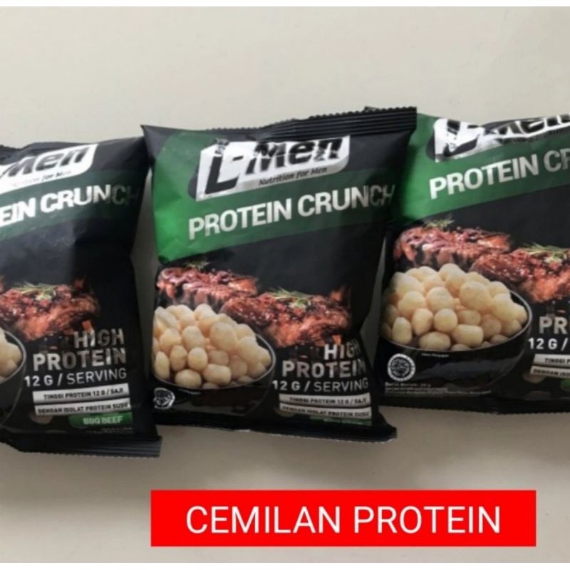 

L-Men Protein Crunch Bar BBQ Beef Snack Diet