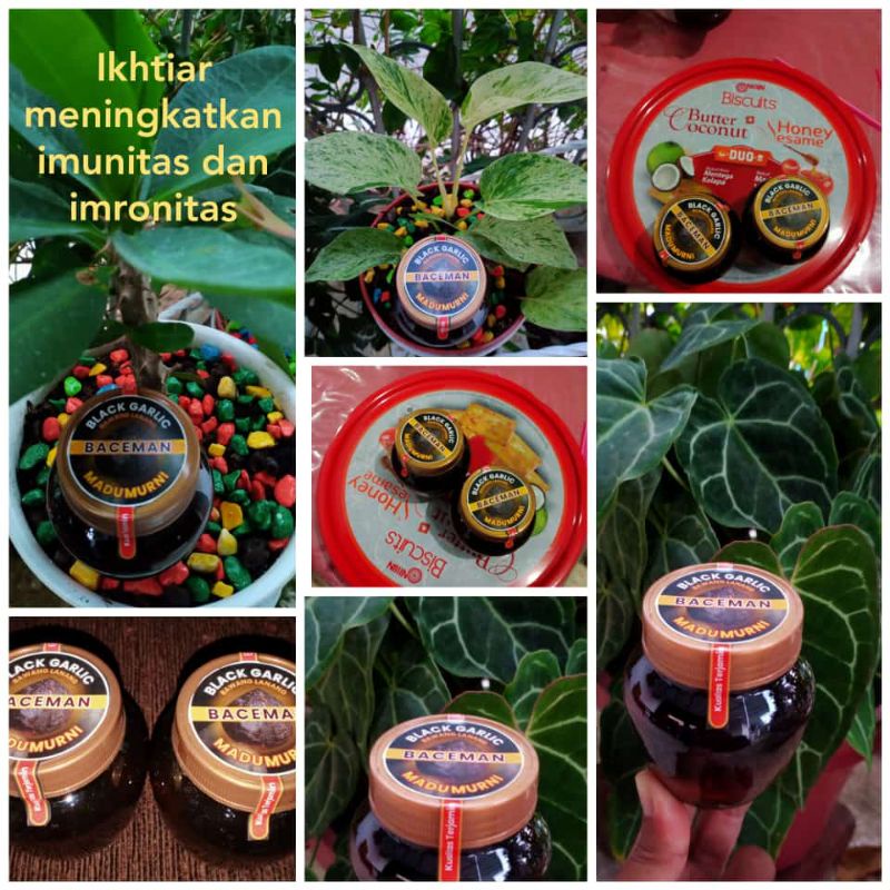 

BAWANG HITAM/BLACK GARLIC MADU (BANYAK BLACK GARLIC)