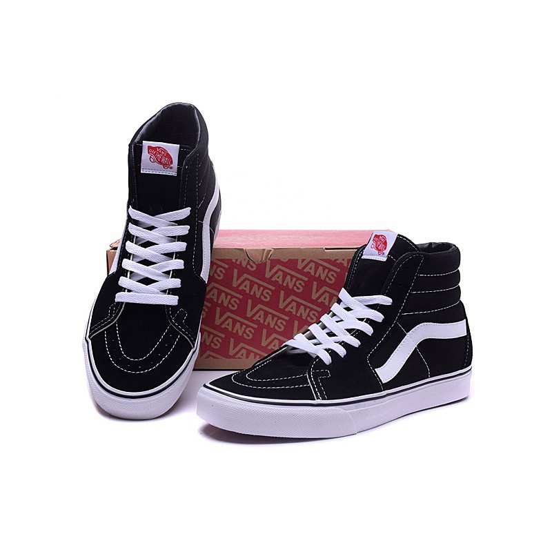 Original Vans Classic Sk8 Hi Men Women Shoes Sneakers Unisex Sport