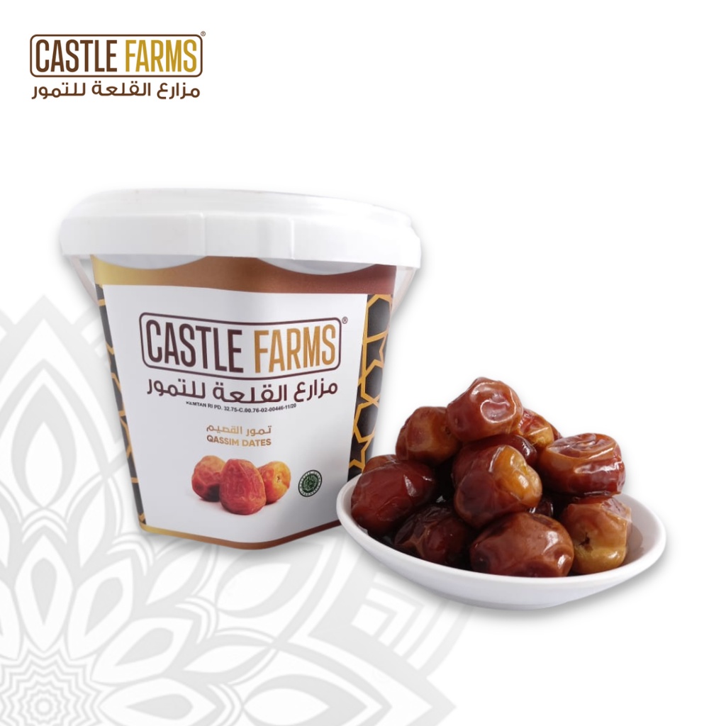 

Castle Farms Kurma Sukari Kemasan Ember 850 Gram