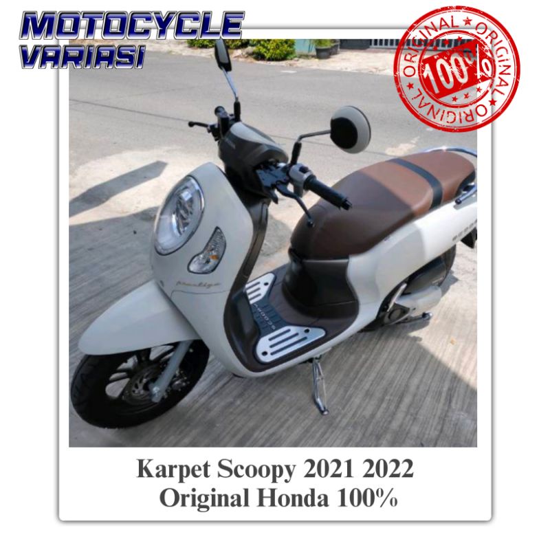 Karpet Scoopy 2021 2022 Karpet Pijakan Kaki New Scoopy 2021 2022 Original Honda