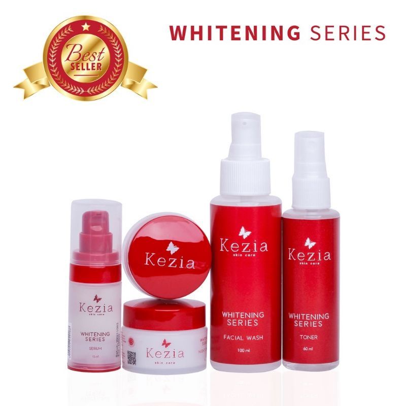KEZIA SKINCARE WHITENING SERIES ORIGINAL