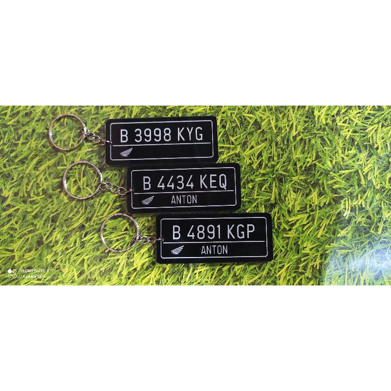 Gantungan Kunci Gantungan kunci akrilik desain bebas ring Ganci Stainless