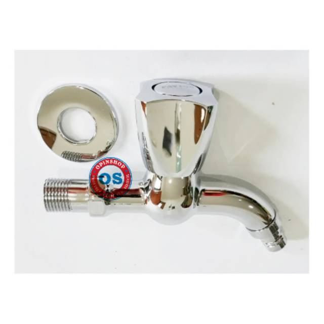 Kran air kran tembok Kran taman putar minimalis stenlis tebal