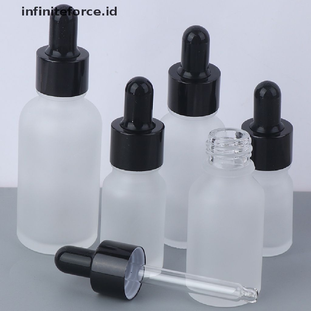 Botol Kaca Kosong Ukuran 5 / 10 / 15 / 20 / 30ml Untuk Minyak Esensial