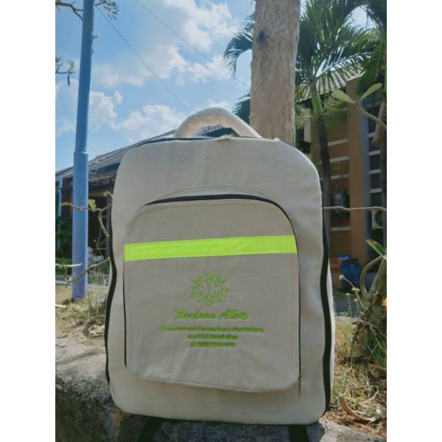 Tas Homecare Ransel Warna Krem