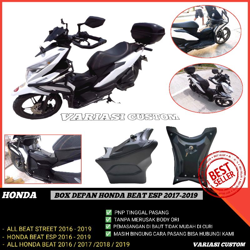 Box Depan Tengah Honda Beat Esp Sporty Eco 2017 /18/19