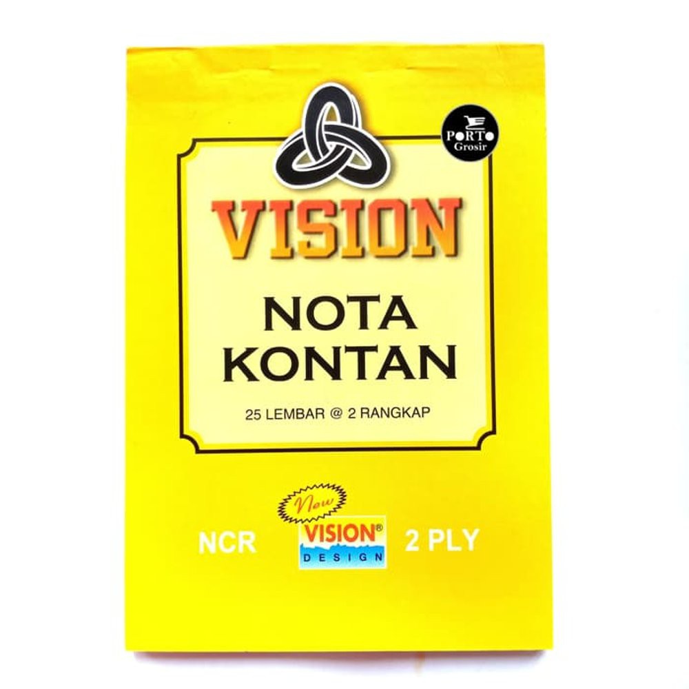 

Nota NCR Kecil Vision 2 Ply