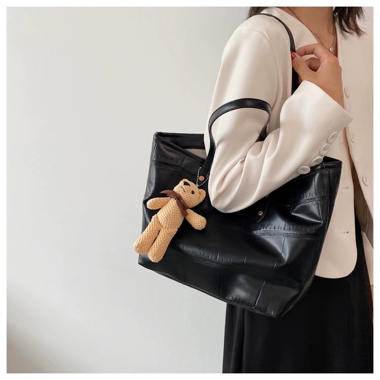 157737 Tas Tote Wanita Import Totebag Cewek Impor Shoulder Bag (1 KG MUAT 2) CR7737