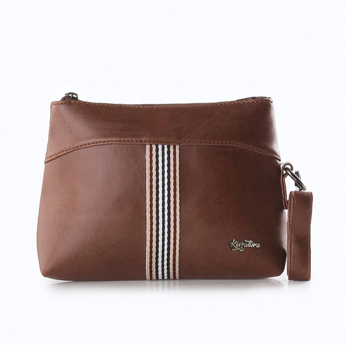 Pouch Dompet Besar Wanita Casual - Woman Wallet - Dompet Casual Wanita - Brown Murah