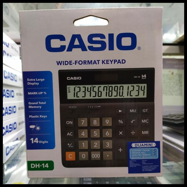 

Kalkulator Casio Dh 14 Digit
