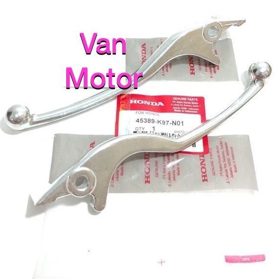 HANDLE HENDEL SET KANAN KIRI PCX 150 CRF 150 HONDA SILVER