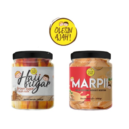 

Promo OlesinAjah Selai Hii Brown Sugar 200Gr + Marpii 200Gr