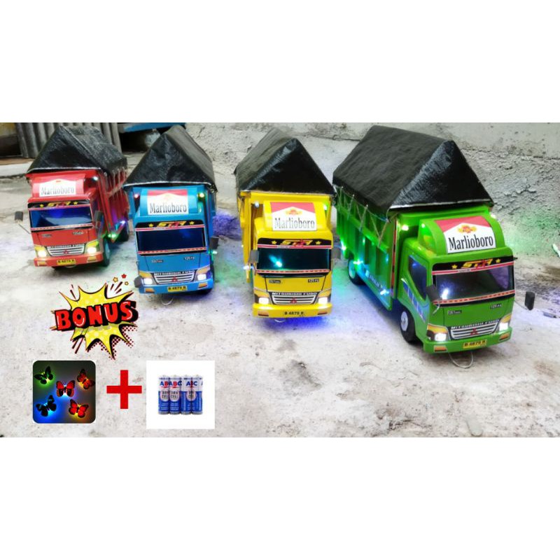 MAINAN TRUK OLENG KAYU