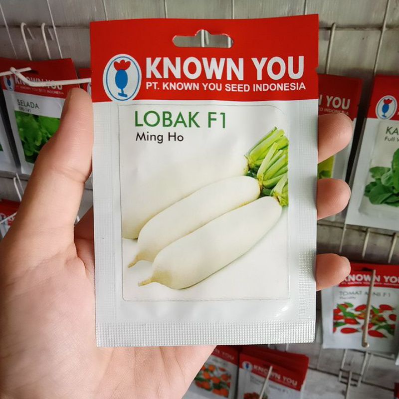 Benih Lobak Putih Ming Ho F1 Isi 50biji